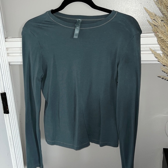 SKIMS Tops Skims Cotton Jersey Long Sleeve Poshmark